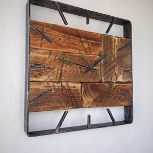 industriál falióra 15 N - otthon & életmód - dekoráció - fali és függő dekoráció - falióra & óra - Meska.hu