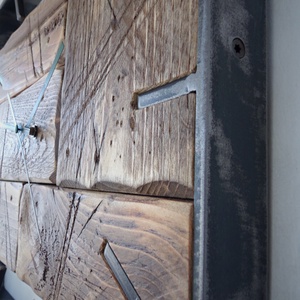 industriál falióra 15 N - otthon & életmód - dekoráció - fali és függő dekoráció - falióra & óra - Meska.hu