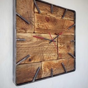 industriál falióra 5 - otthon & életmód - dekoráció - fali és függő dekoráció - falióra & óra - Meska.hu