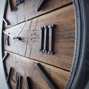 industriál falióra 13/R - otthon & életmód - dekoráció - fali és függő dekoráció - falióra & óra - Meska.hu