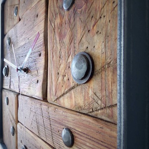 industriál falióra 7/N - otthon & életmód - dekoráció - fali és függő dekoráció - falióra & óra - Meska.hu