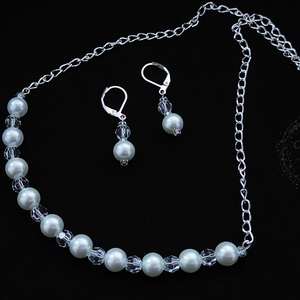 Pearl dream white , Esküvő, Ékszer, Ékszerszett, Mindenmás, Meska
