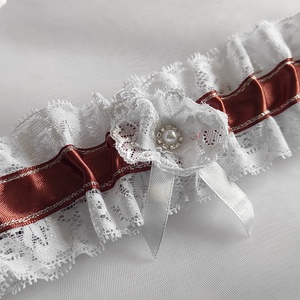 Harisnyakötő  - esküvő - kiegészítők - harisnyatartó & valami kék - Meska.hu