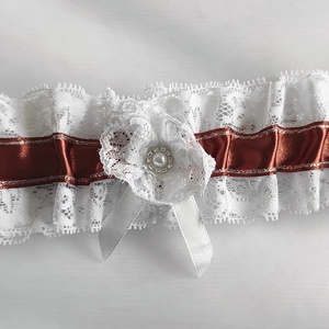 Harisnyakötő  - esküvő - kiegészítők - harisnyatartó & valami kék - Meska.hu