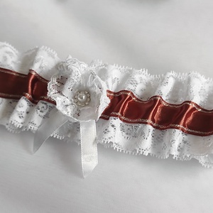 Harisnyakötő  - esküvő - kiegészítők - harisnyatartó & valami kék - Meska.hu