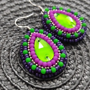 Witchy fülbevaló - ékszer - fülbevaló - lógó csepp fülbevaló - Meska.hu