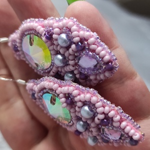 Édes álom fülbevaló - ékszer - fülbevaló - lógó fülbevaló - Meska.hu