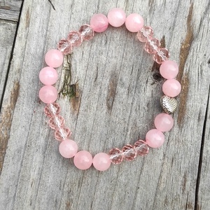 24. Ásvány karkötő - ékszer - karkötő - gyöngyös karkötő - Meska.hu