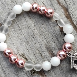 28. Ásvány karkötő - ékszer - karkötő - gyöngyös karkötő - Meska.hu