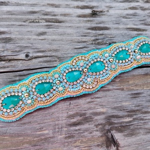 Arabian Night karkötő - ékszer - karkötő - széles karkötő - Meska.hu