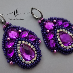 654. Purple night - Meska.hu