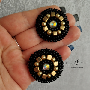 BG beszúrós fülbevaló - ékszer - fülbevaló - pötty fülbevaló - Meska.hu