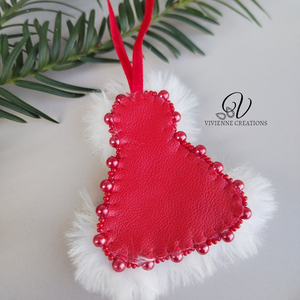 Téli sapi karácsonyi dísz  - karácsony - karácsonyi lakásdekoráció - karácsonyi lakásdíszek - Meska.hu