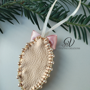 Csúcsos karácsonyi dísz  - karácsony - karácsonyi lakásdekoráció - karácsonyi lakásdíszek - Meska.hu