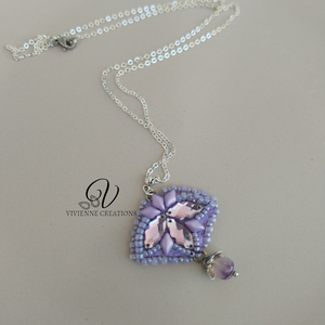 Lavender dream - ékszer - nyaklánc - medálos nyaklánc - Meska.hu