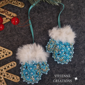 Karácsonyi dísz szett 3 dbos - karácsony - karácsonyi lakásdekoráció - karácsonyfadíszek - Meska.hu