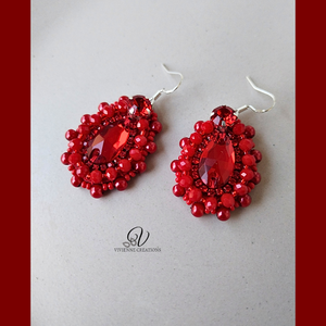 Elyra fülbevaló - ékszer - fülbevaló - lógó csepp fülbevaló - Meska.hu