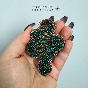 Kígyó bross - Meska.hu