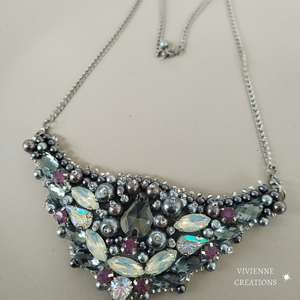 Lunessa nyakék 2in1 - ékszer - nyaklánc - statement nyaklánc - Meska.hu