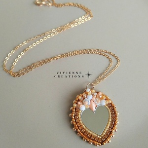 Nadine tükrös nyaklánc - ékszer - nyaklánc - medálos nyaklánc - Meska.hu