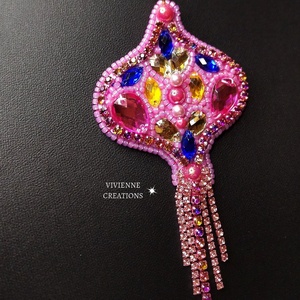 Alícia nyaklánc  - ékszer - nyaklánc - statement nyaklánc - Meska.hu