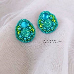 Juno beszúrós fülbevaló - ékszer - fülbevaló - pötty fülbevaló - Meska.hu