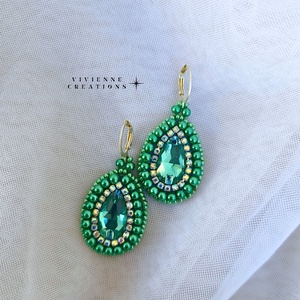 Sparkle Arielle fülbevaló - ékszer - fülbevaló - lógó csepp fülbevaló - Meska.hu