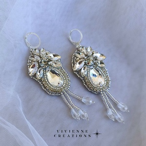 Alyssa fülbevaló - ékszer - fülbevaló - csillár fülbevaló - Meska.hu