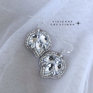 Nyx fülbevaló ezüst színváltozat - Meska.hu