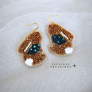 Peter Rabbit fülbevaló - ékszer - fülbevaló - lógó fülbevaló - Meska.hu