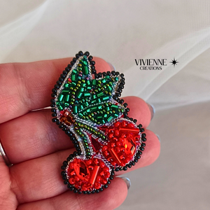 Cseri bross - ékszer - kitűző és bross - Meska.hu