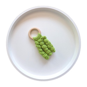 Baba szett � csörgő + rágóka + cumilánc - baba - mama - baba játékok - cumilánc - Meska.hu