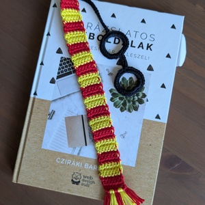 Varázslatos horgolt könyvjelző - Meska.hu