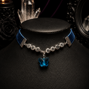Cry Baby bársony choker - Meska.hu