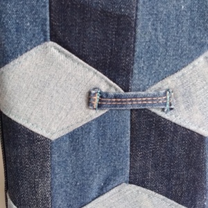 Farmer könyvborító patchwork építőkocka mintával 2. - otthon & életmód - papír, írószer - Meska.hu