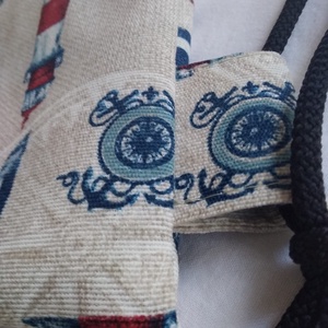 Tengerész mintás tornazsák/hátizsák - táska & tok - hátizsák - tornazsák, gymbag - Meska.hu