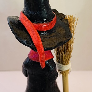 Boszorkány dekor figura  - otthon & életmód - dekoráció - halloween - halloweeni figurák - Meska.hu