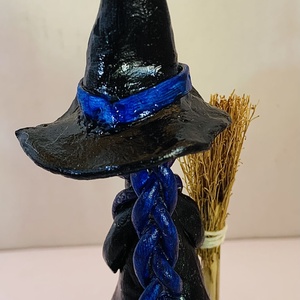 Boszorkány dekor figura  - otthon & életmód - dekoráció - halloween - halloweeni figurák - Meska.hu