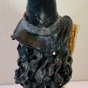 Boszorkány dekor figura  - otthon & életmód - dekoráció - halloween - halloweeni figurák - Meska.hu