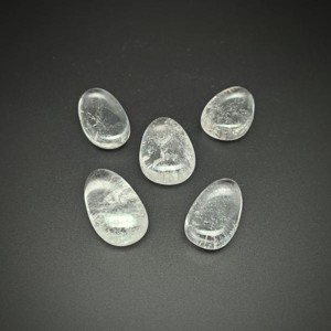 25/30mm Hegyikristály csepp, Kellékek & szerszámok, Ásvány alapanyag, Marokkő, , MESKA