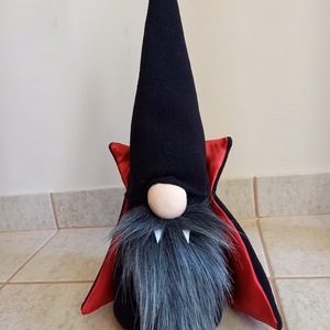 DRAKULA manó őszi - halloween-i dekoráció, Otthon & Életmód, Dekoráció, Halloween, Halloweeni dekoráció, Varrás, Baba-és bábkészítés, MESKA