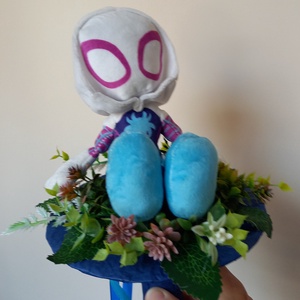 Ovis, óvodai ballagási örökcsokor Ghost Spidey plüssel plüssel - Meska.hu