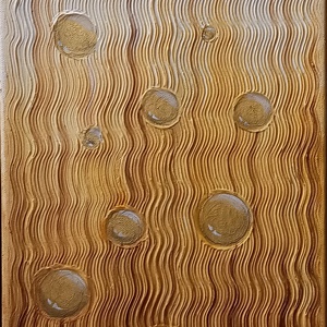 Feloldódás I. - absztrakt festmény álló, Művészet, Festmény, Akril, Festészet, MESKA