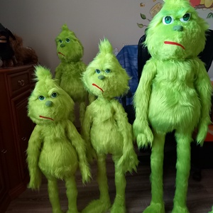 90 cm álló Grincs jellegű manó - karácsony - karácsonyi lakásdekoráció - karácsonyi manók, figurák - Meska.hu