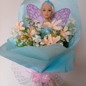 Hercegnős, barbie méretű babás bölcsis, ovis ballagási örökcsokor - Meska.hu