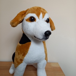 Egyedi plüss kutya fotó alapján Beagle - játék & sport - plüssállat & játékfigura - kutya - Meska.hu