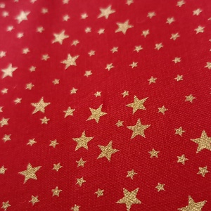 Textil szaloncukor piros-arany-fehér - karácsony - karácsonyi lakásdekoráció - karácsonyfadíszek - Meska.hu