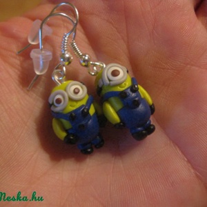 Gru-Minion fülbevaló -  - Meska.hu