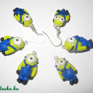 Gru-Minion fülbevaló -  - Meska.hu