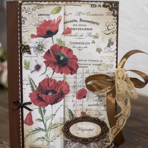  vintage napló, notesz - otthon & életmód - papír, írószer - jegyzetfüzet & napló - Meska.hu